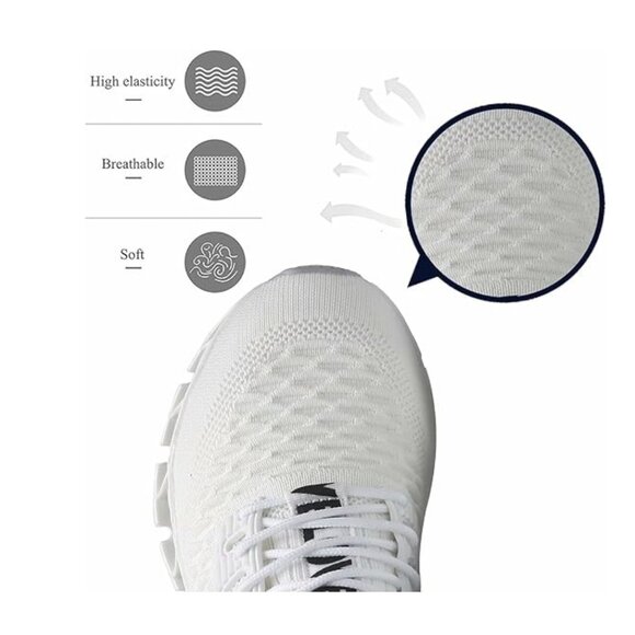 2 PAIRS OF HEIGHT BOOSTING SNEAKERS BRAND NEW - Picture 5 of 6